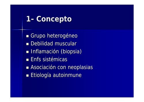 APROXIMACIÃN TERAPÃUTICA A LA DERMATOMIOSITIS