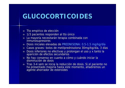 APROXIMACIÃN TERAPÃUTICA A LA DERMATOMIOSITIS