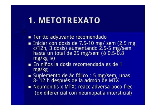 APROXIMACIÃN TERAPÃUTICA A LA DERMATOMIOSITIS