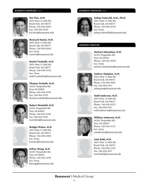 Physician Directory - Beaumont physicians