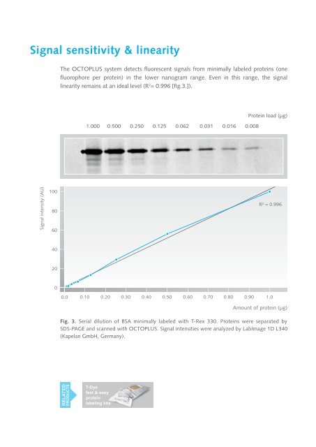 OctOplus fluOrescence imager - NH DyeAGNOSTICS