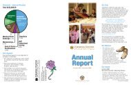 Annual Report - Saginaw Chippewa Indian Tribe of Michigan