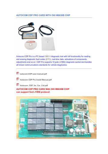 инструкция autocom cdp