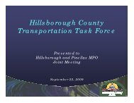 Hillsborough Transportation Task Force - Hillsborough MPO 2035 ...