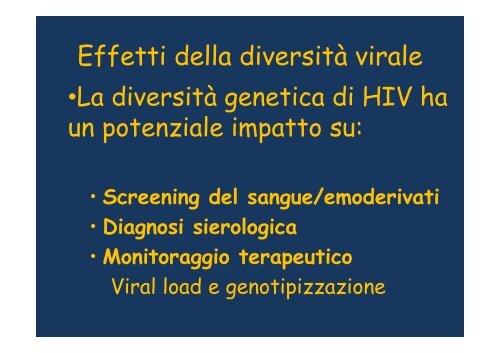 HIV-1 - Regione Campania