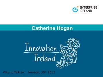 Enterprise Ireland's presentation - Tipperary