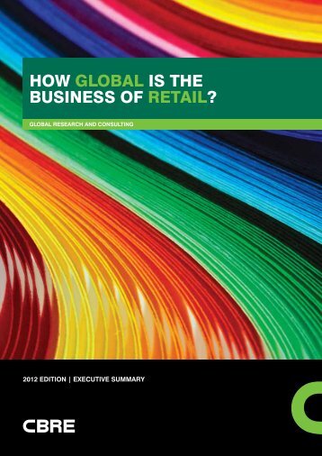 CBRE - How Global is the Business of Retail
