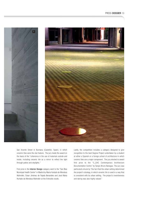 PRESSDOSSIER - Tile of Spain