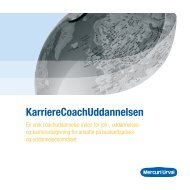 KarriereCoachUddannelsen - Mercuri Urval