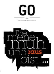 Go 08/13 - Zeitenspiegel-Reportageschule GÃ¼nter Dahl