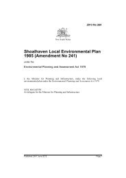 Shoalhaven Local Environmental Plan 1985 (Amendment No 241)