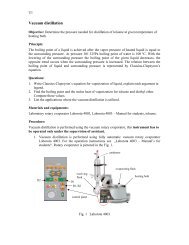 Vacuum distillation