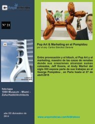 e-AN N° 21 Nota N° 9 Pop Art & Marketing en el Pompidou por el Arq. Carlos Sánchez Saravia