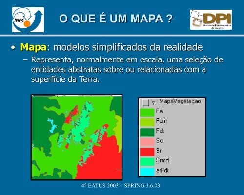 Programa SPRING - INPE-DGI