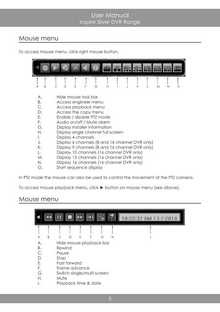 DVR RANGE - COP Security