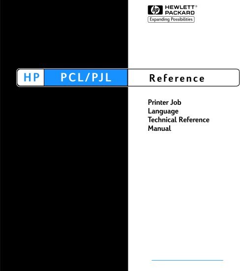 Printer Job Language Technical Reference Manual BelHard Service