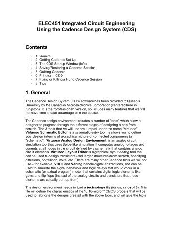 7. Fixing or Killing a Hung Cadence Session - Electrical and ...