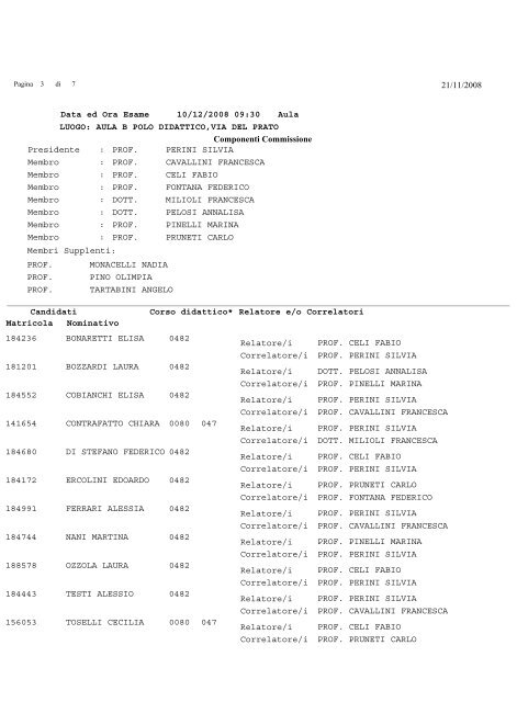 commissioni tesi di laurea sessione autunnale 07-08.pdf - Psicologia