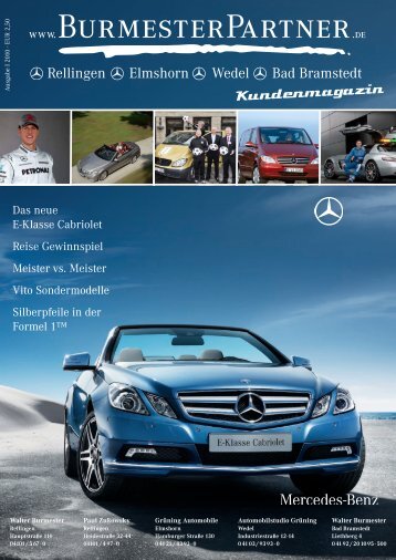 Rennkalender 2010 - Home - Walter Burmester GmbH