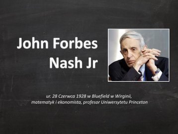 John Forbes Nash Jr