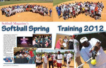 Softball Spring Training 2012 - Softball Magazine