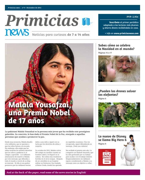 Primicias News | Diciembre 2014 | Num. 0