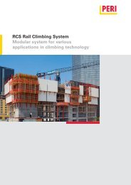 RCS Rail Climbing System Modular system for various ... - Peri