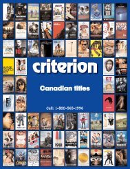 Synopsis CPL 1 - 3 - Criterion Pictures