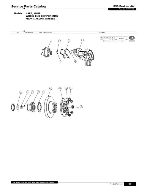 Service Parts Catalog - Wanderlodge Owners Group