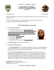 JTF-GTMO Detainee Assessment - McClatchy