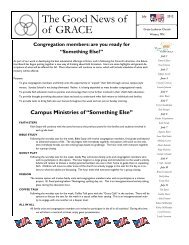 July 2012 Newsletter - Grace Lutheran Church