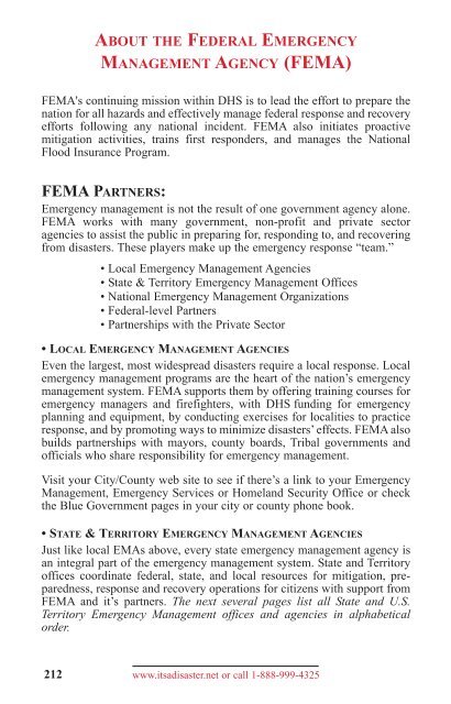 disaster 5th 1108_5th ed 2011 - Homeland Security and Emergency ...