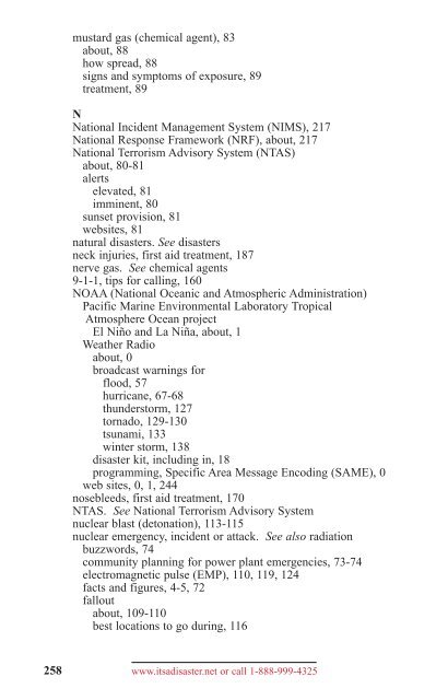 disaster 5th 1108_5th ed 2011 - Homeland Security and Emergency ...