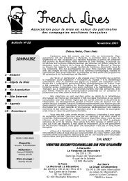 bulletin 55 au format pdf - French Lines