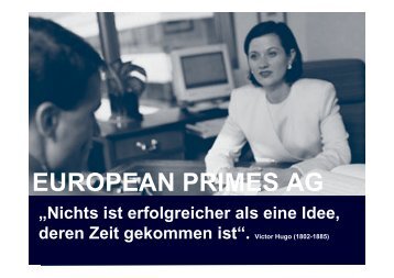 EUROPEAN PRIMES AG - 25-jahre-ghp.de