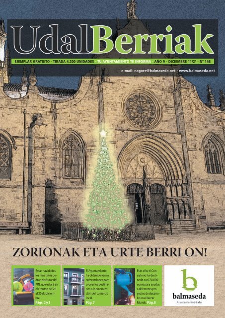 Udalberriak 146-Castellano.pdf - Ayuntamiento de Balmaseda