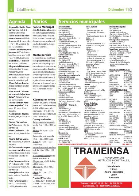 Udalberriak 146-Castellano.pdf - Ayuntamiento de Balmaseda