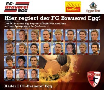 Plakat I_2011.indd - FC Brauerei Egg