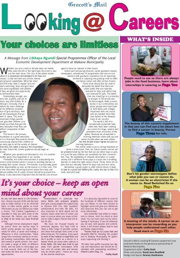 Careers Edition 2010.indd - Grocott's Mail