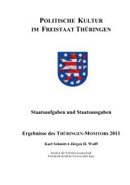 ThÃ¼ringen-Monitor 2011 - Freistaat ThÃ¼ringen