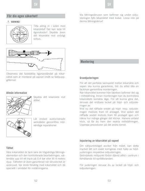 SWAROVSKI OPTIK KG 6067 Absam, Austria info@swarovskioptik ...