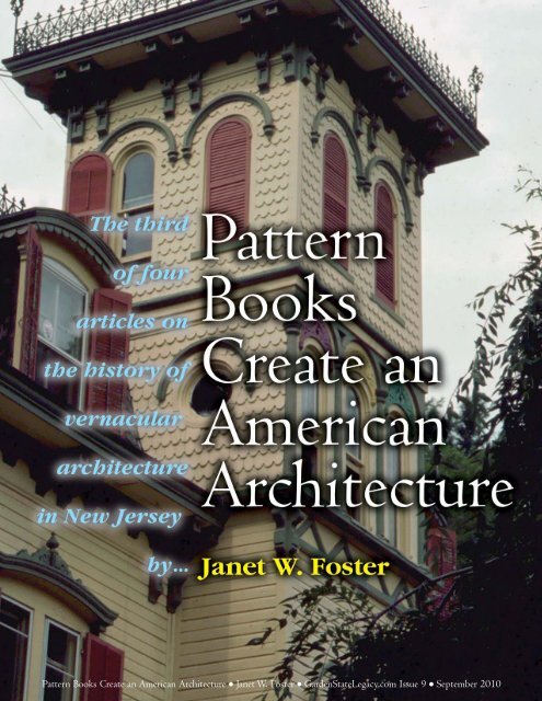 Pattern Books Create an American Architecture - Garden State Legacy