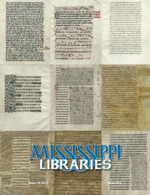 Full Text (PDF) - Mississippi Library Association