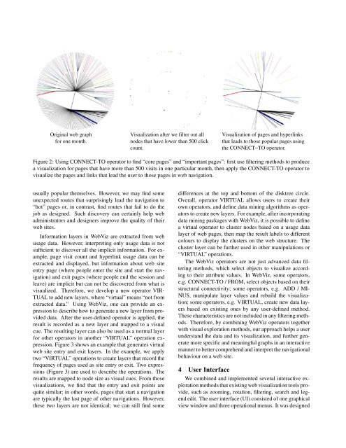 Visual Data Mining of Web Navigational Data - Make Final Year ...