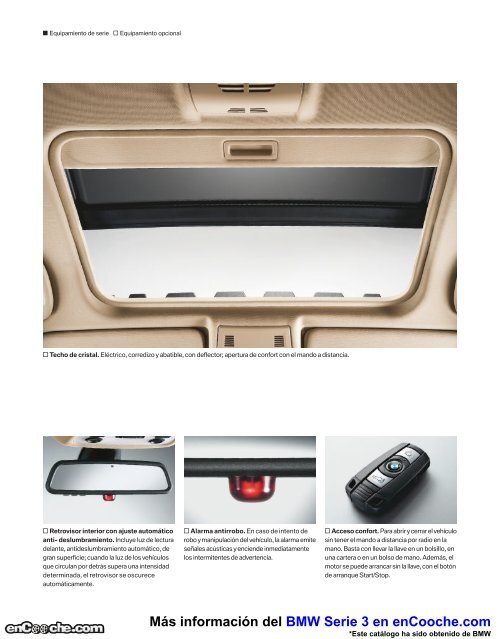 CatÃ¡logo del BMW Serie 3 en pdf - enCooche.com