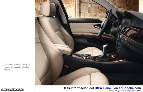 CatÃ¡logo del BMW Serie 3 en pdf - enCooche.com