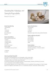 Rezept als PDF herunterladen - Lifestyle by V-ZUG AG