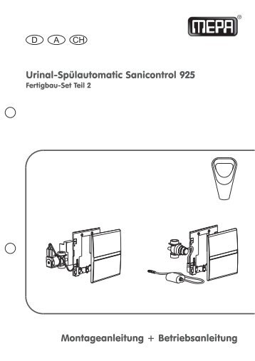 Sanicontrol 925 - MEPA - Pauli und Menden GmbH