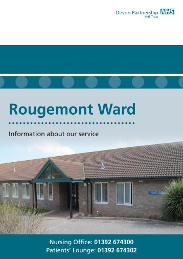 Rougemont Ward - Devon Partnership NHS Trust