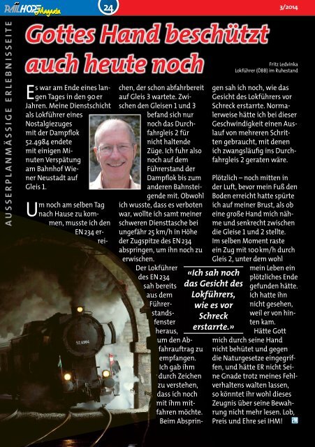 RailHope Magazin 3/2014